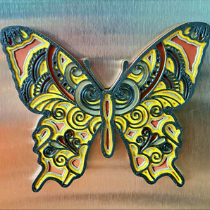 Metallics Butterfly