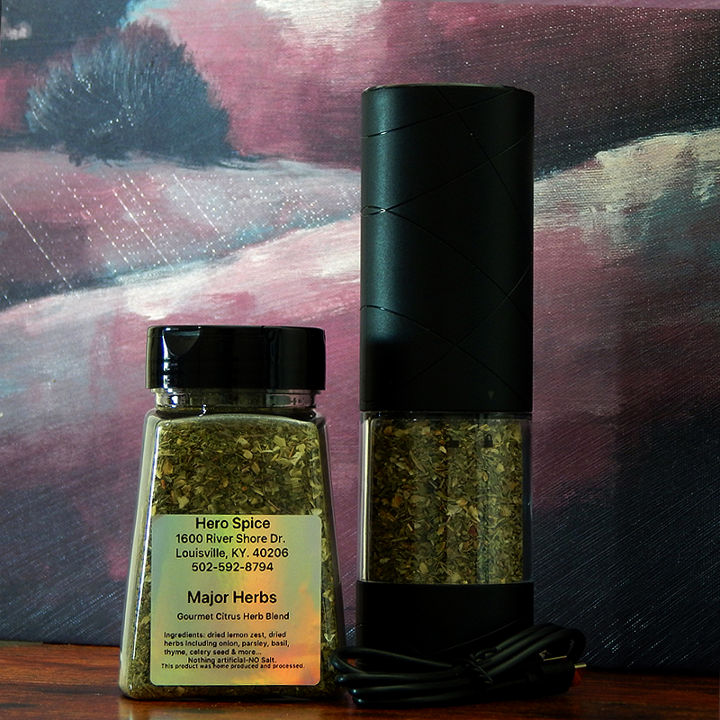 USB Grinder with Major Herb